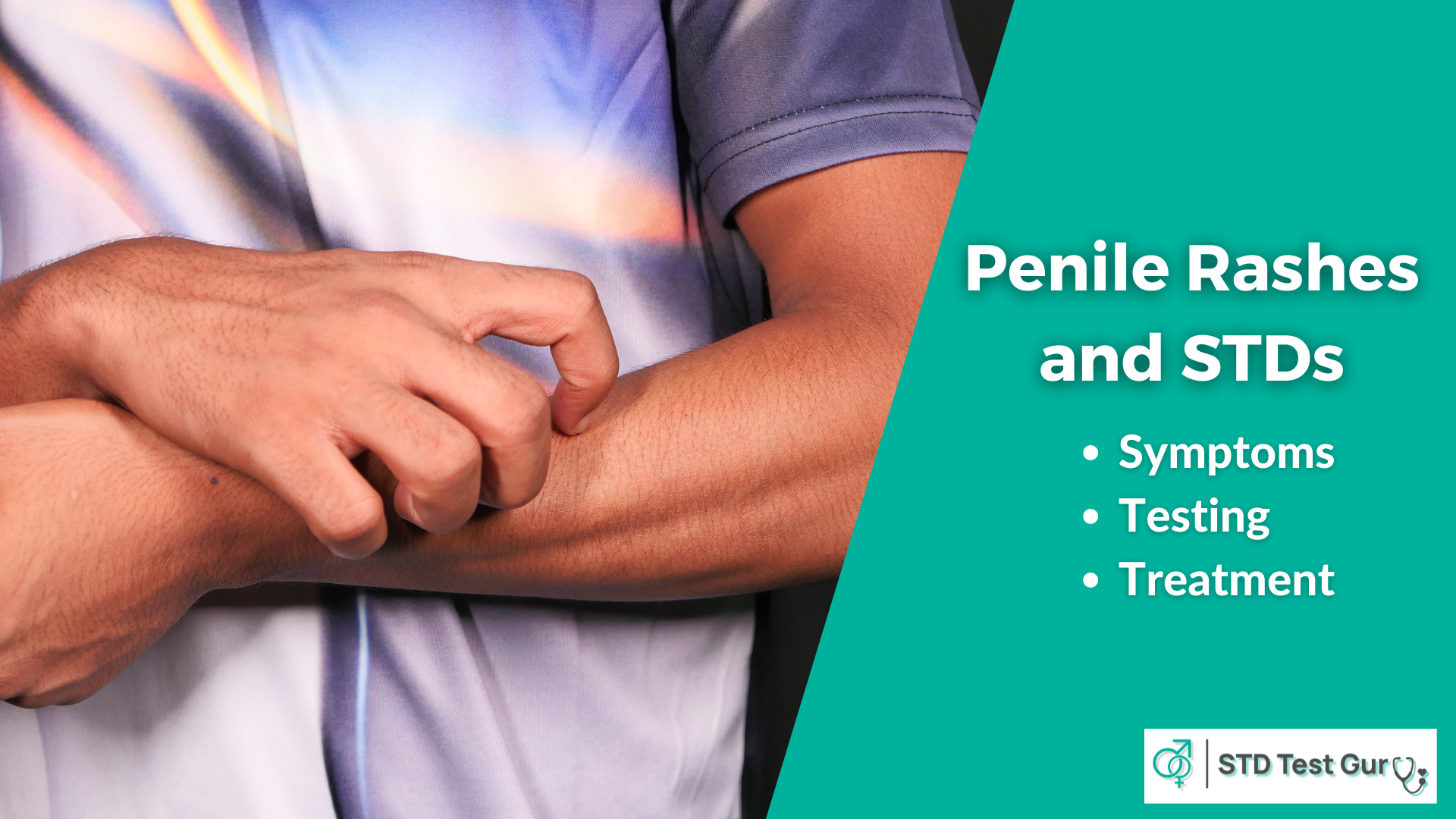 Penile Rashes in Men and STDs - STDTestGuru